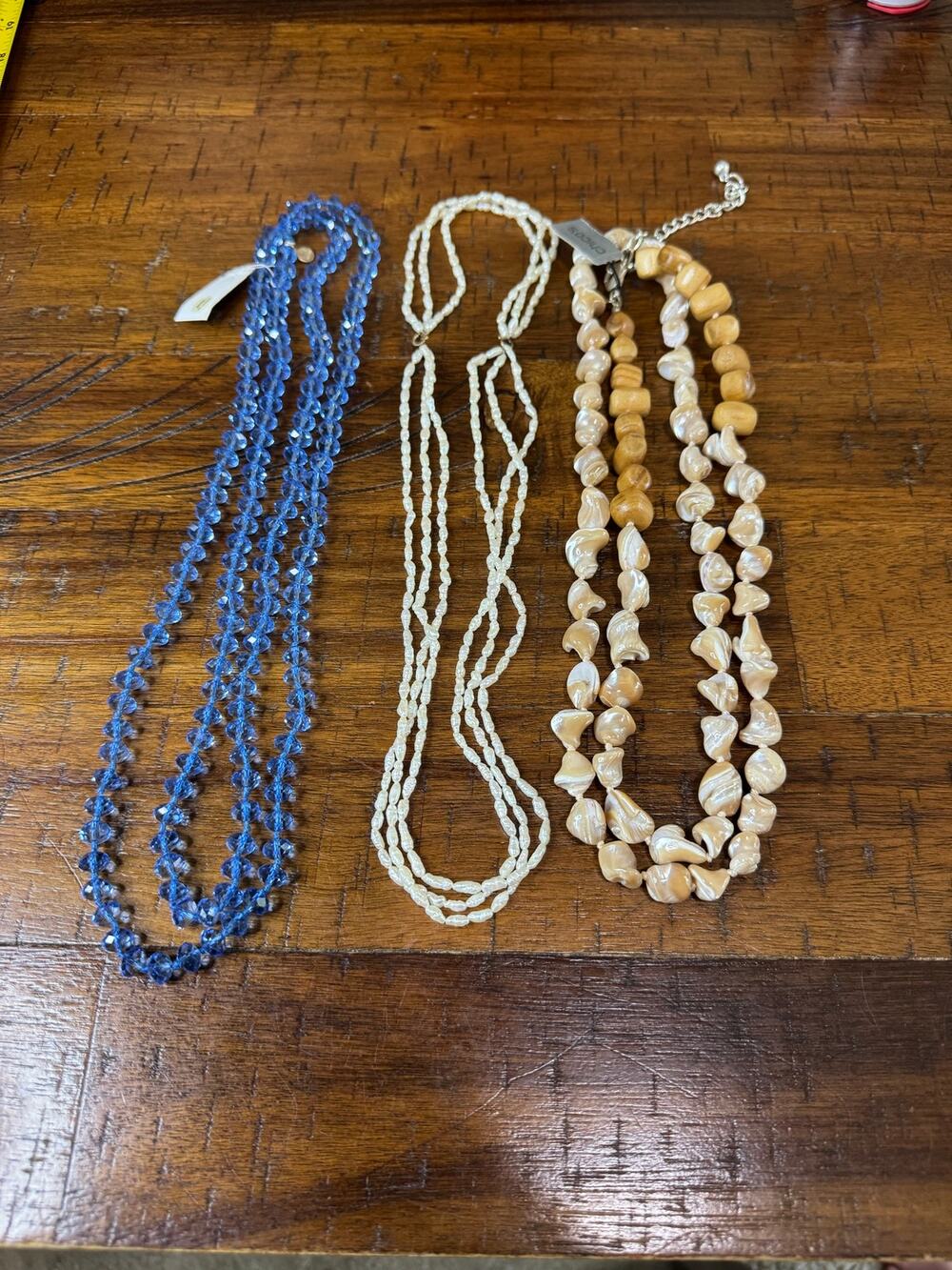 3 Beaded Necklaces